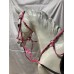 İthal Endurcance Pvc Başlık + Dizgin + Göğüslük Martingal Set pembe